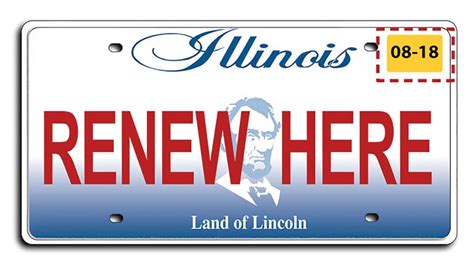 Illinois License Plate Renewal Printable Form - Printable Forms Free Online