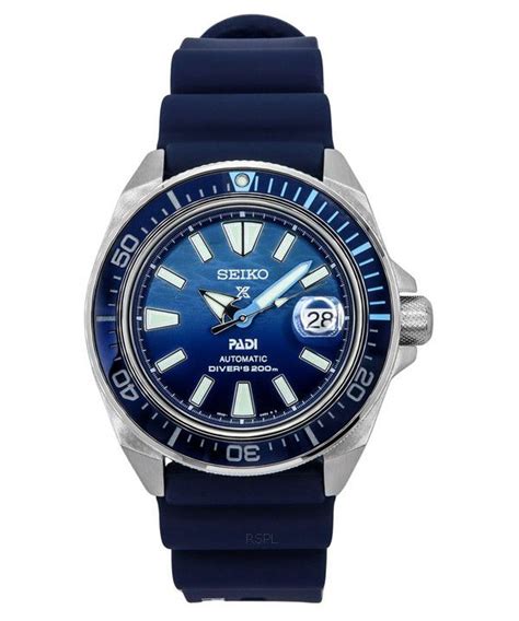 Seiko Prospex Samurai Padi Special Edition Blue Dial Automatic Divers