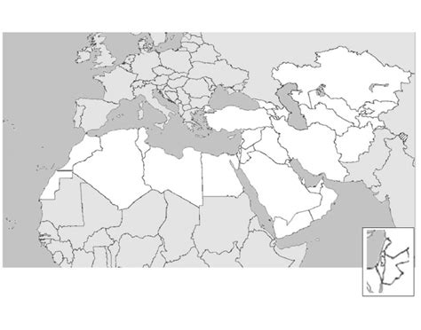 Sw Asia N Africa Map Practice Diagram Quizlet