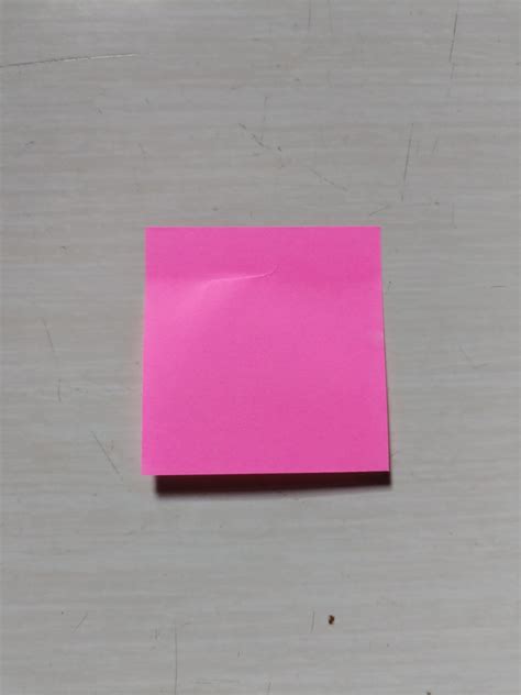 Sticky Note Origami Heart A Step By Step Guide For Beginners