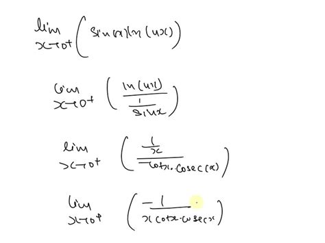 Solved Find The Limit Use L Hospital S Rule If The Approaching Limit