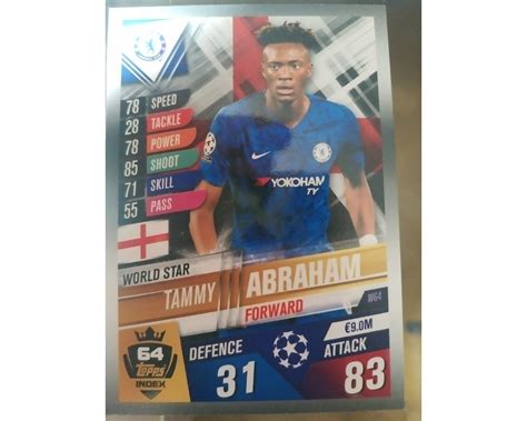 Match Attax 101 20192020 Abraham World Star 64