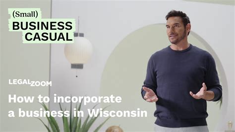 How To Incorporate Your Business As A C Corp In Wisconsin Youtube