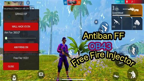 Free Fire Injector🫰antiban Ff Injector😱ob43 Free Fire Hack😡ff Hackff