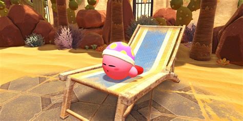 How To Find The Secret Pool And Take A Nap In Kirby And The Forgotten Land