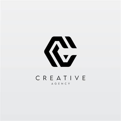 Création De Logo Lettre Cc Initiales Créatives Et Minimalistes