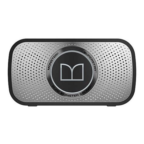 Monster Superstar Hd Bluetooth Enceinte Nomade Grise Bax Music