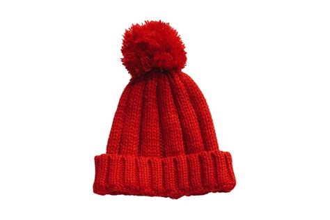 Red snow hat isolated on a transparent background 22024866 PNG