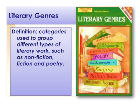 Ppt Literary Genres Powerpoint Presentation Free Download Id630296