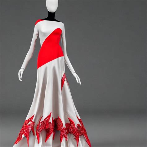 Stabilityai Stable Diffusion A Fashion Dress Design Inspirated In