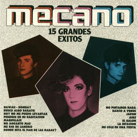 Mecano 15 Grandes Exitos 1991 CD Discogs