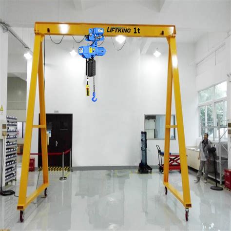 A Frame Type Portable 2 Ton Mini Gantry Crane China Jib Crane And