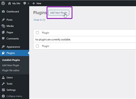 install  plugin  wordpress
