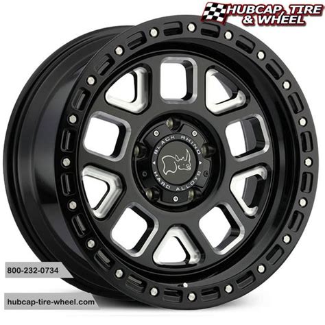 Car And Truck Parts One Black Rhino Sierra 20x9 6x1397 Ford Et12 Black Milled Wheels Rims 20