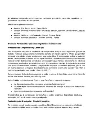 Guia De Atencion En Maloclusiones Clase Ii Pdf