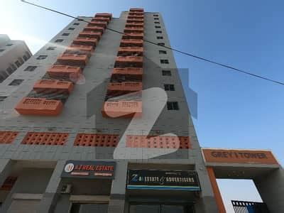 Flat For Sale In Beautiful Grey Noor Tower Shopping Mall Grey Noor