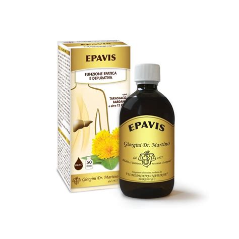 Vendita Online Dr Giorgini EPAVIS Liquido 500 Ml Alcolico