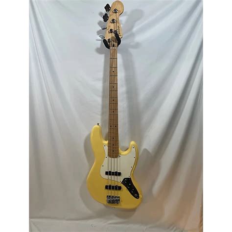 Used Fender Used Fender Player Jazz Bass Buttercream Electric Bass ...