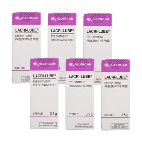 Buy Lacri Lube Eye Ointment 35g 6 Pack Chemist Direct