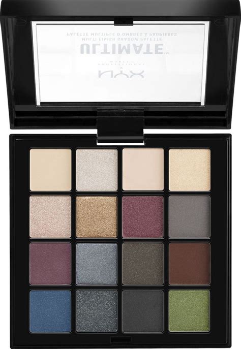 Nyx Professional Makeup Ultimate Shadow Palette Палетка теней для век оттенок 01 Smokey