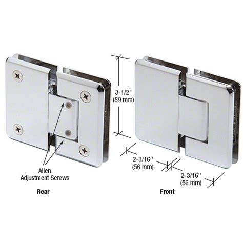 90 Degree Glass To Glass Hinge Par Shop Glass Fittings