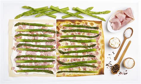 Spargel Flammkuchen Knusprig Schnell Tante Fanny