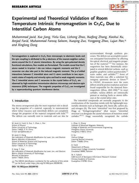 Pdf Experimental And Theoretical Validation Of Room Temperature