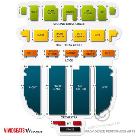 Providence Performing Arts Center Seating Chart | Vivid Seats