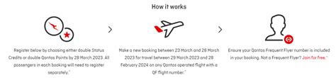 Qantas Frequent Flyer Double Points Or Status Credits March