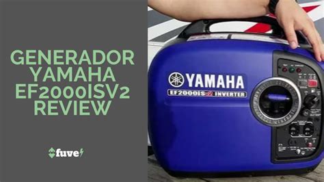 Generador Yamaha Ef Isv Review Generadores Port Tiles