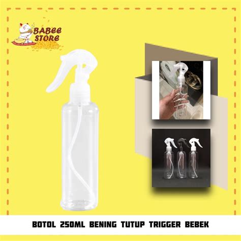 Jual BABEE BOTOL PLASTIK TRIGGER 250ML BENING BOTOL SPRAY 250ML