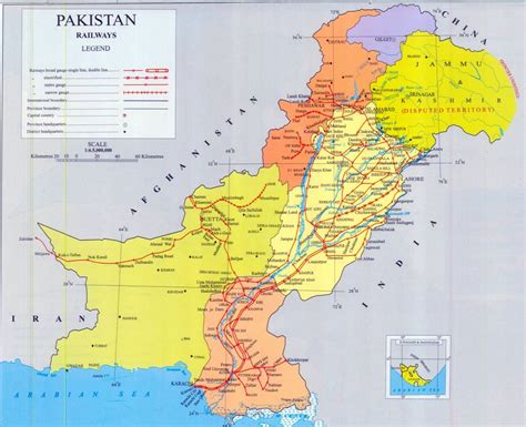 Pakistan Rail Map Railway Map Of Pakistan | Images and Photos finder