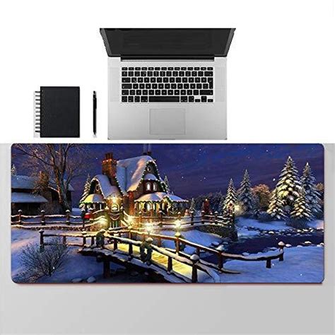 Dhsbd Sneeuwlandschap Print Xxl Big Size Muismat Pc Notebook Tafel