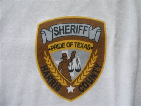 HARRIS COUNTY TEXAS SHERIFF'S OFFICE T-SHIRT