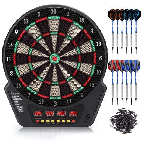 Biange Electronic Dart Board Digital Soft Tip Dart Boards Dartboard