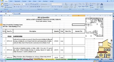 Bill of Quantities BOQ | Bill of Quantity for Construction