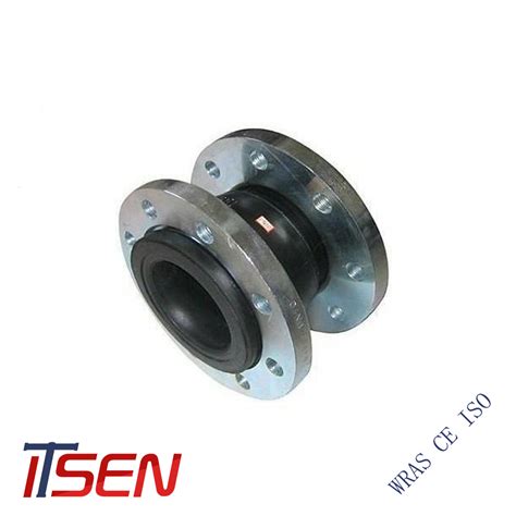 Pn Pn Single Sphere Flexible Rubber Expansion Joint Of Flange End