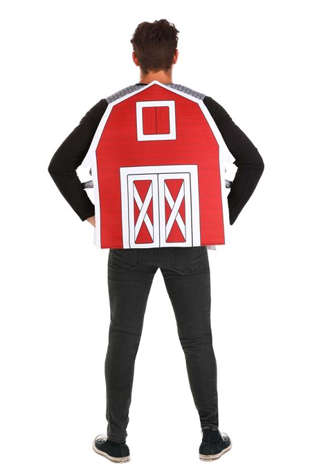 Adult Big Red Barn Costume | Adult Farm Animal Costumes