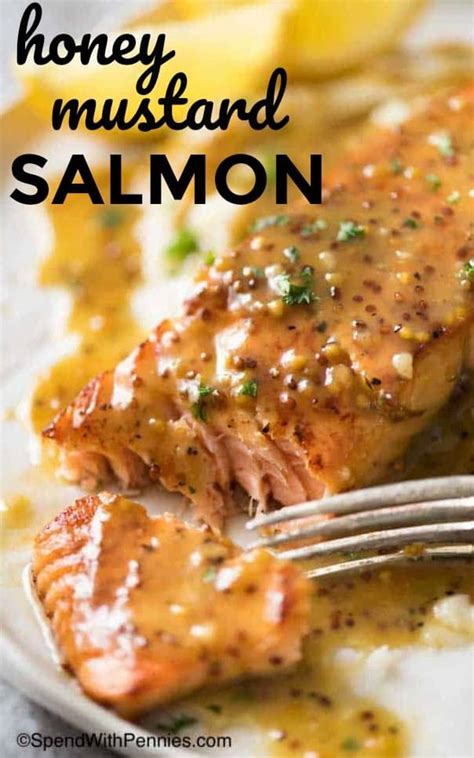 This Honey Mustard Salmon Is A Life Saver For Busy Weeknights