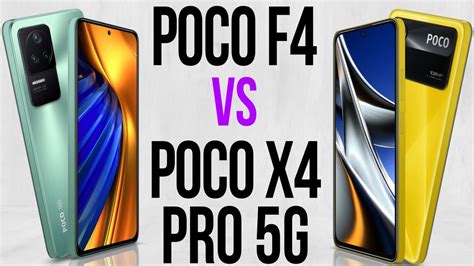 Poco F4 Vs Poco X4 Pro 5g Comparativo Youtube