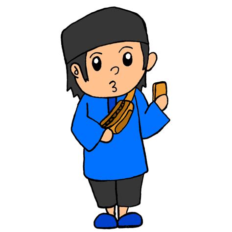 islamic kids cartoon character 12996748 PNG