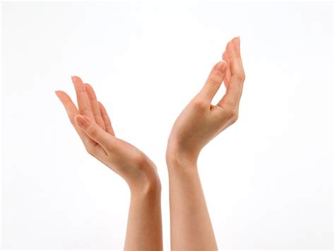 Hands Free Stock Photo A Pair Of Hands Isolated On A White