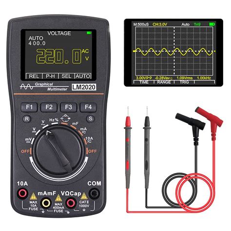 Liumy Oscilloscope Multimeter Lm New Update Professional Led