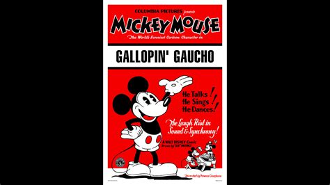 Walt Disney's Mickey Mouse - Gallopin' Gaucho (1928)