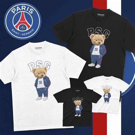 Jual Kaos Paris Saint Germain Bear Psg Psg Indonesia Messi Mbappe