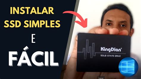 Como instalar SSD no PC Maneira Simples e Fácil de aprender a colocar