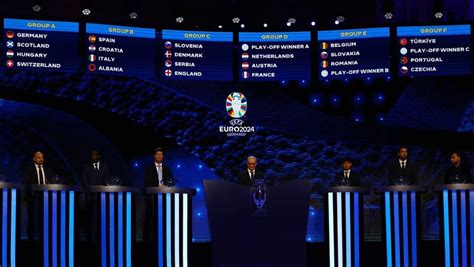 Eurocopa 2024 Cómo quedaron los grupos y cuál es el calendario