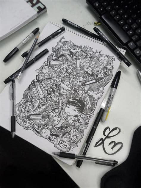 Doodle Art Awesome Doodle Art Inspiration Examples Jayce O Yesta