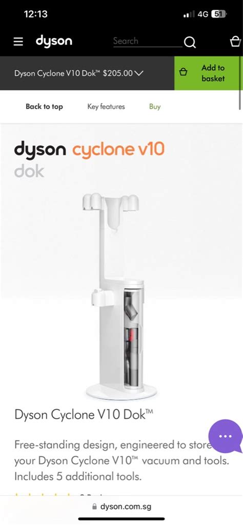 Dyson cyclone v10 dok and accessories, TV & Home Appliances, Vacuum ...