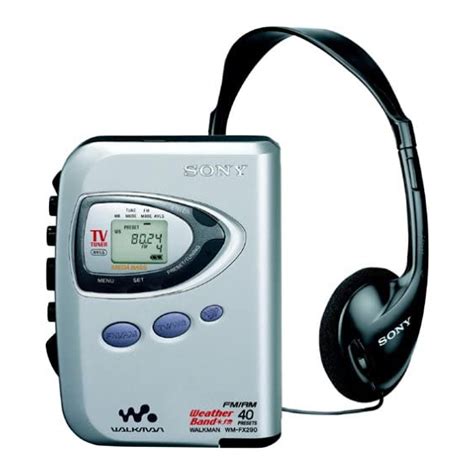 SONY WALKMAN WM-FX290 OPERATING INSTRUCTIONS Pdf Download | ManualsLib